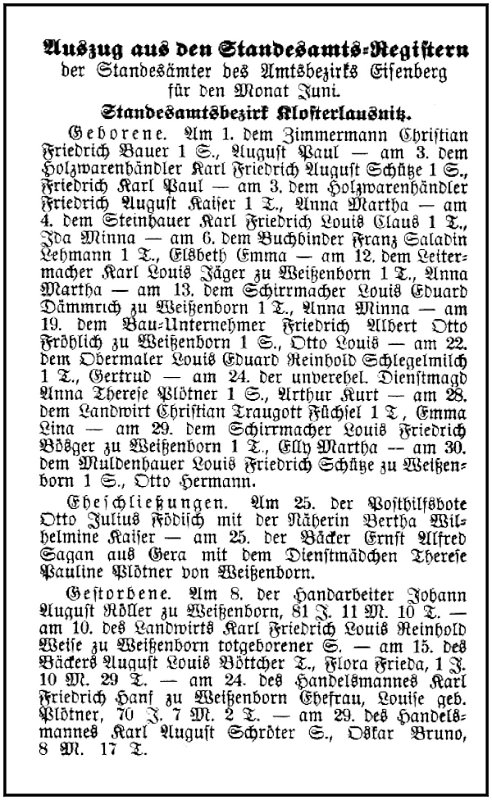 1893-08-01 Kl Standesamtsregister